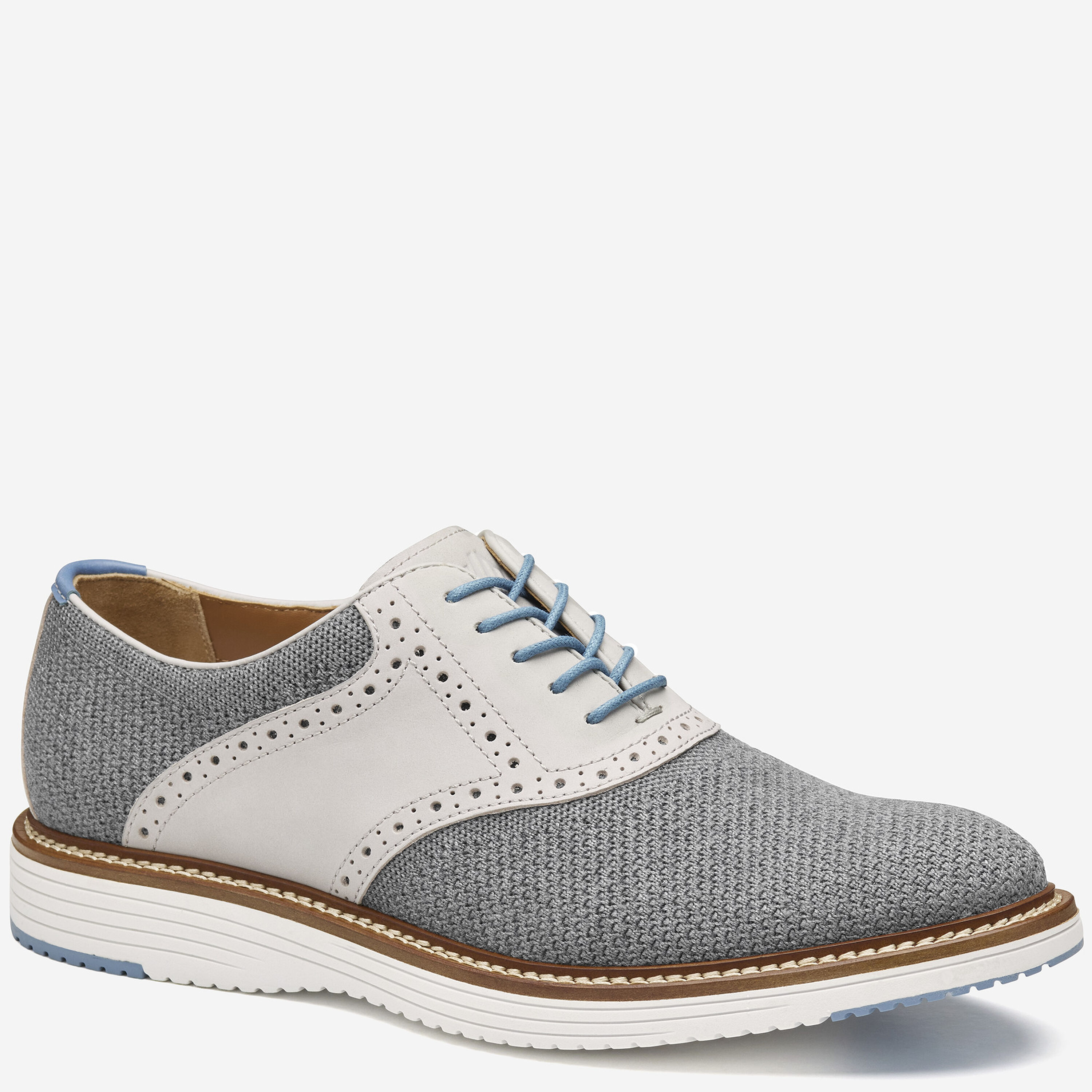 J. Murphy Knit Upton Saddle Shoes Amazon.com | Johnston & Murphy Upton Knit Saddle Lace Up  main image 2