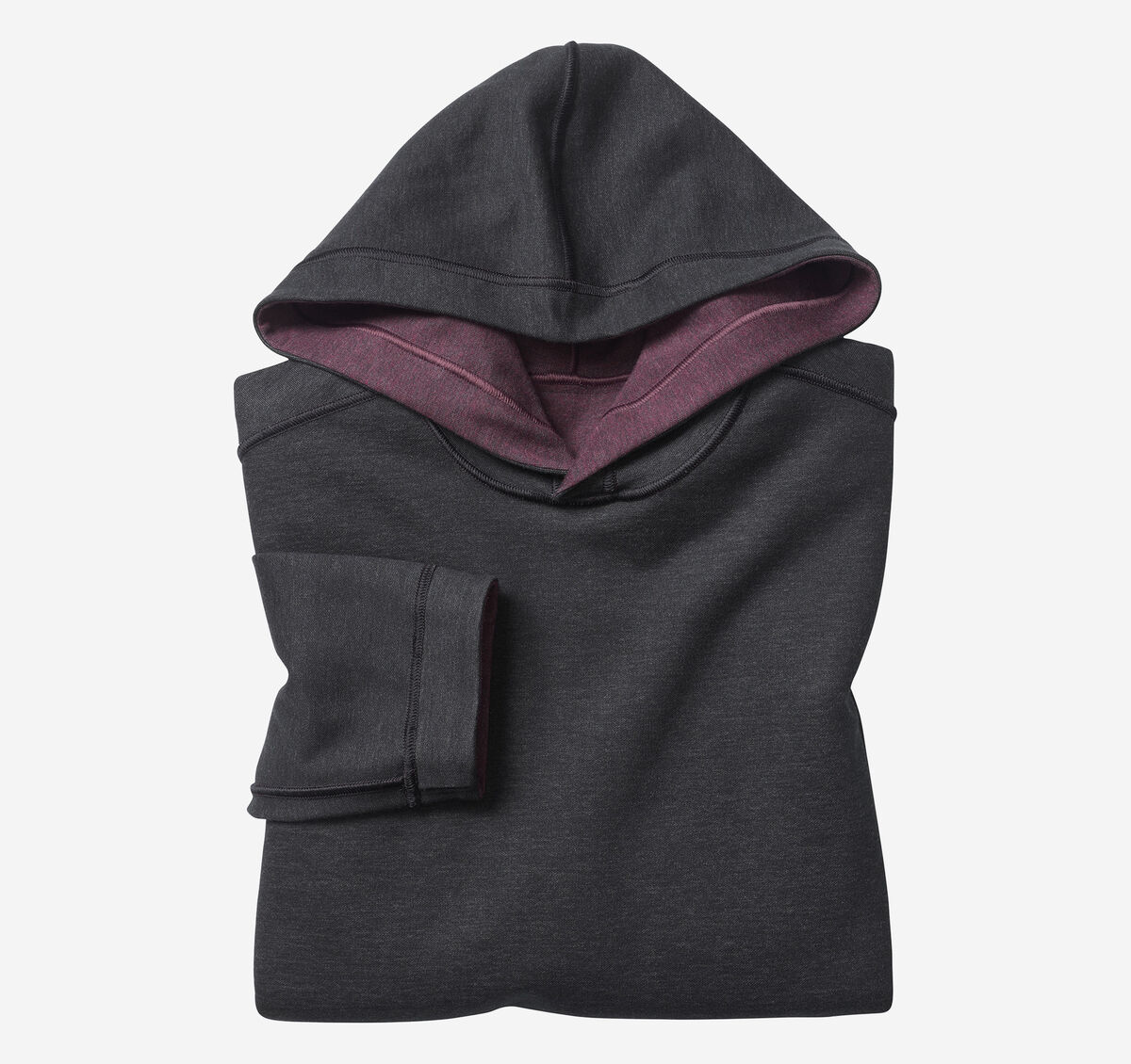 Reversible Knit Hoodie image number null