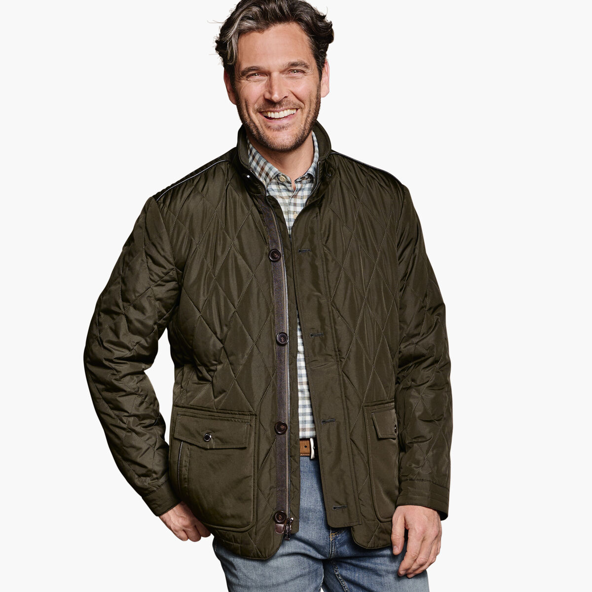 Diamond Quilt Jacket image number null