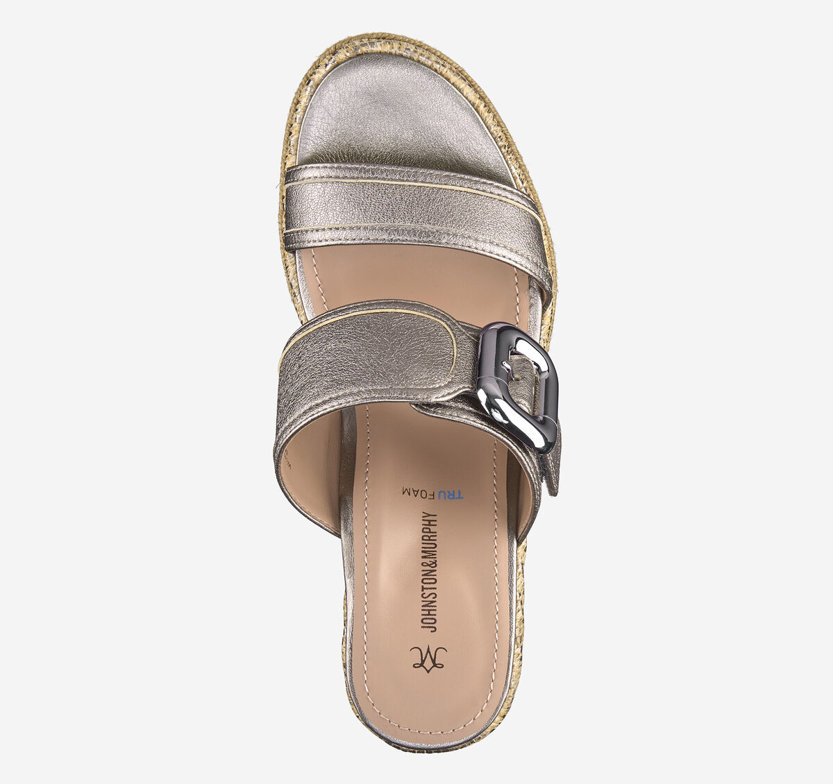 Addison Buckle-Strap Wedge image number null
