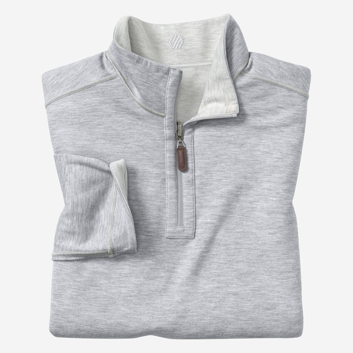 Icon Reversible Solid Quarter-Zip image number null