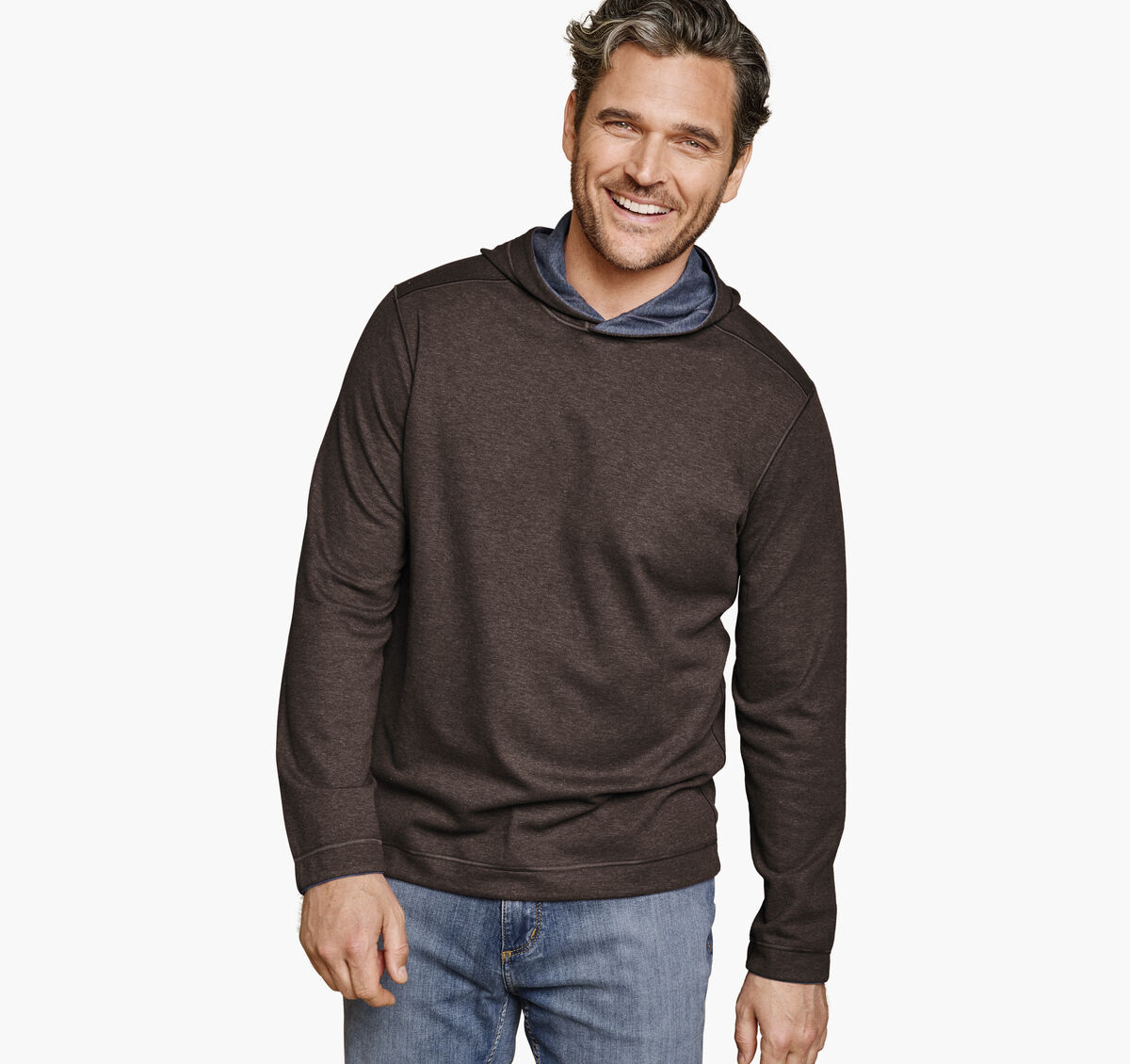 Icon Reversible Hooded Pullover image number null