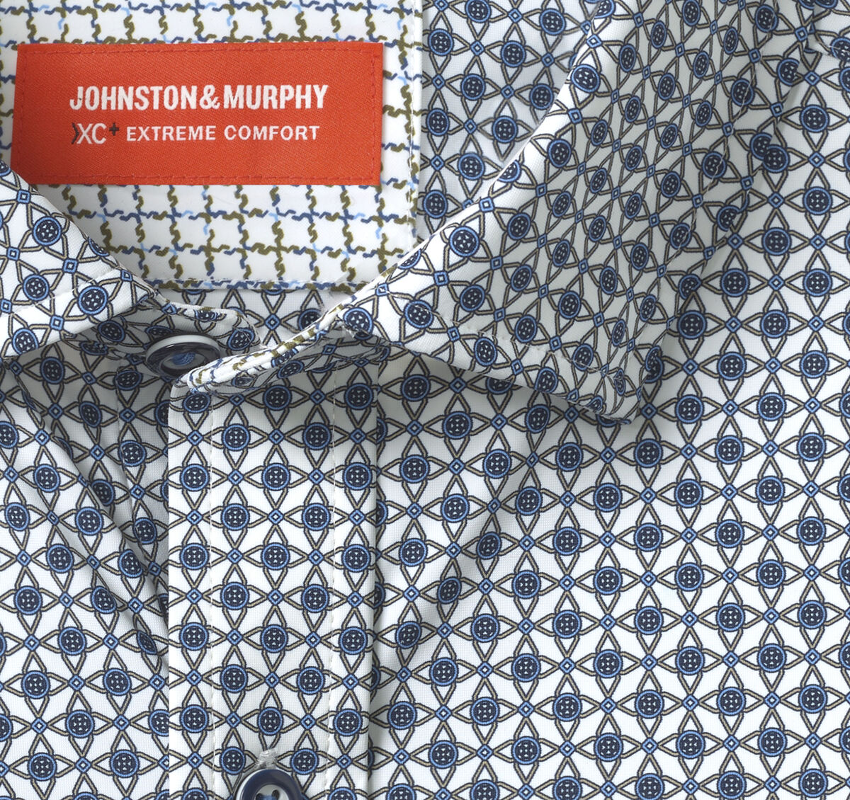 XC+&trade; Motion Long-Sleeve Print Knit Shirt image number null