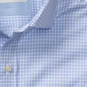 Italian Offset Check Dress Shirt image number null