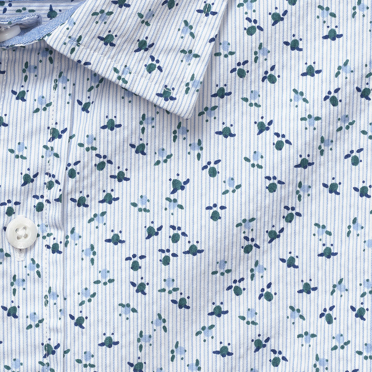 Washed Cotton Short-Sleeve Shirt image number null