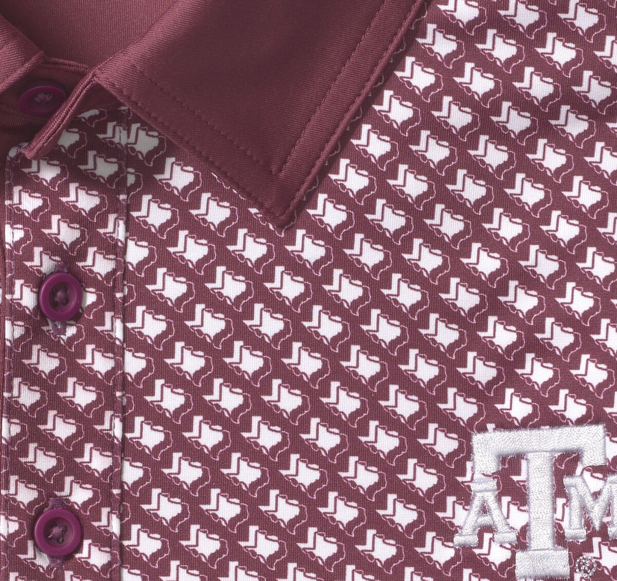 Collegiate XC+&trade; State Print Polo image number null