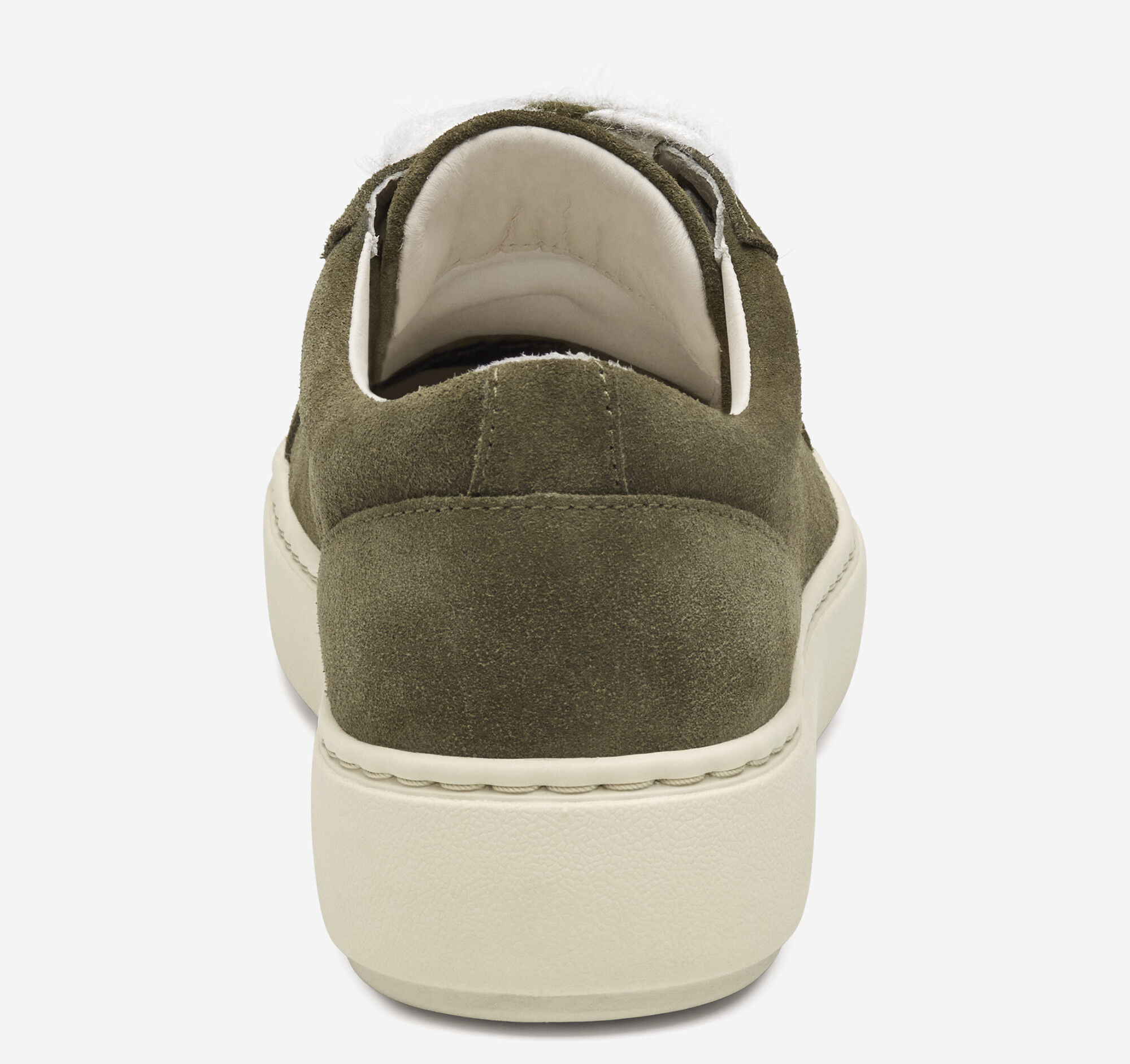 Women's Cammie Lace-Up in Olive Suede | Johnston & Murphy