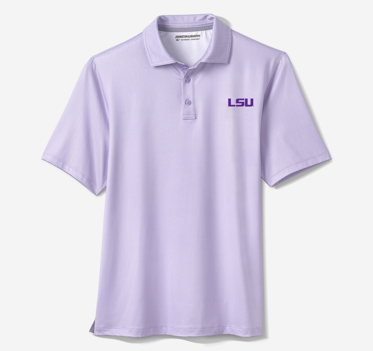 Collegiate XC+&trade; Gingham Polo image number null