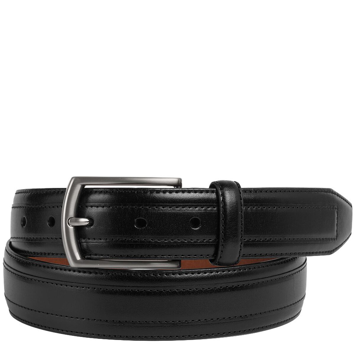 Leather Overlay Belt image number null