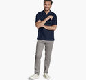 Finn Ribbed Zip Polo image number null