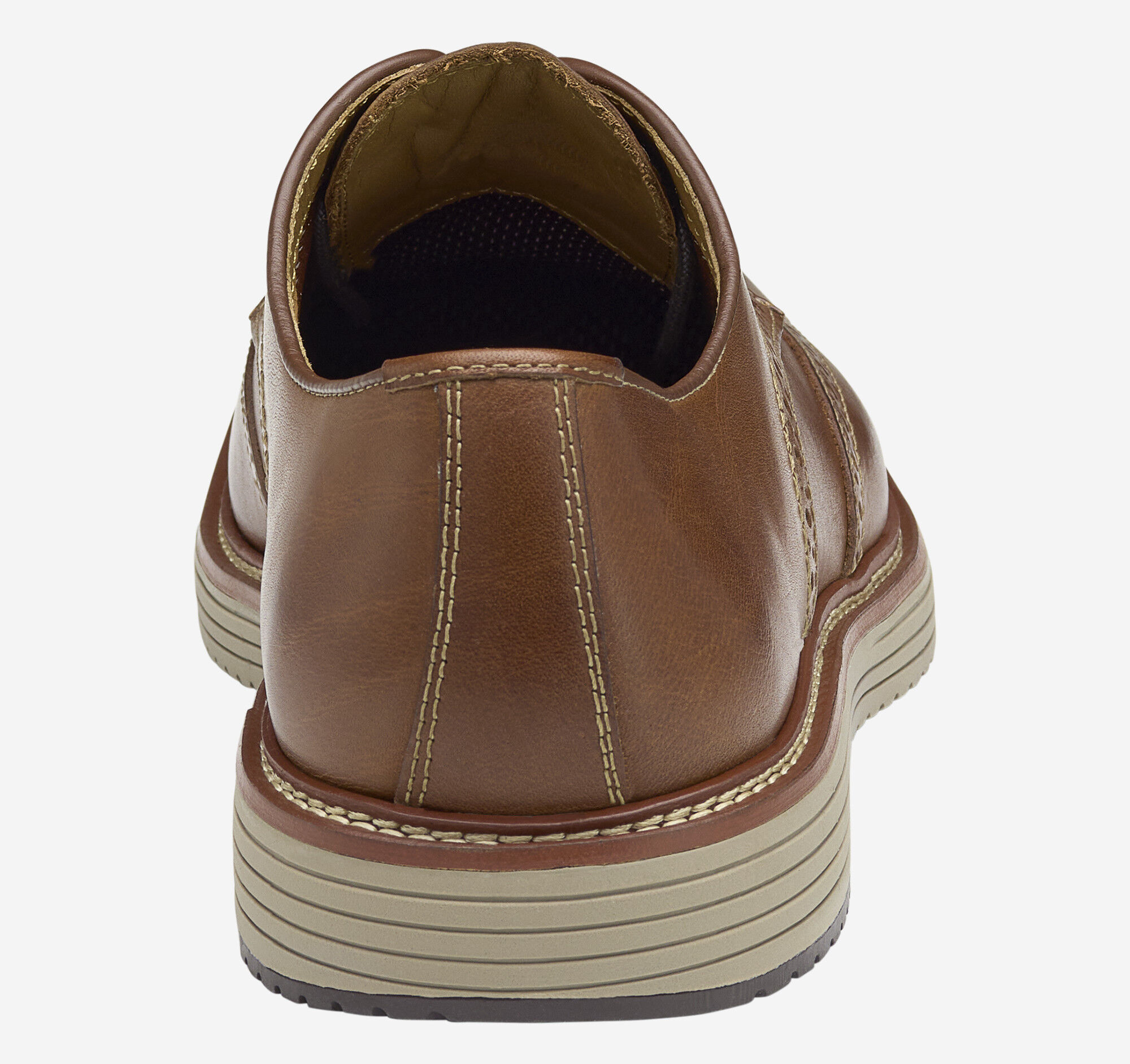 Men's Upton Wingtip in Tan Full Grain | Johnston & Murphy