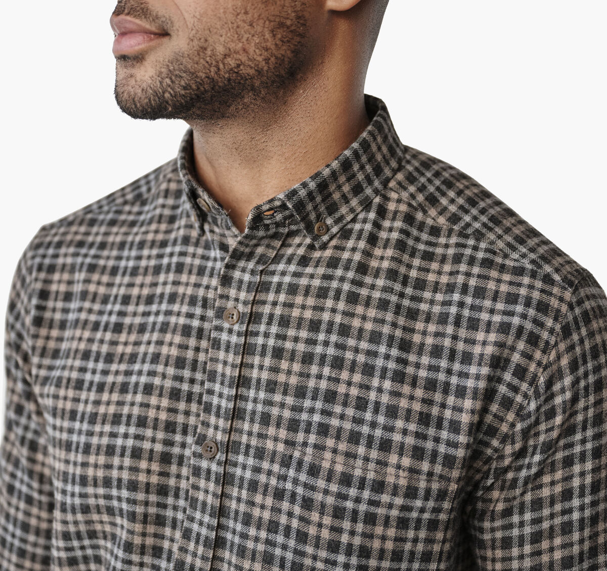Neal Heathered Shirt image number null