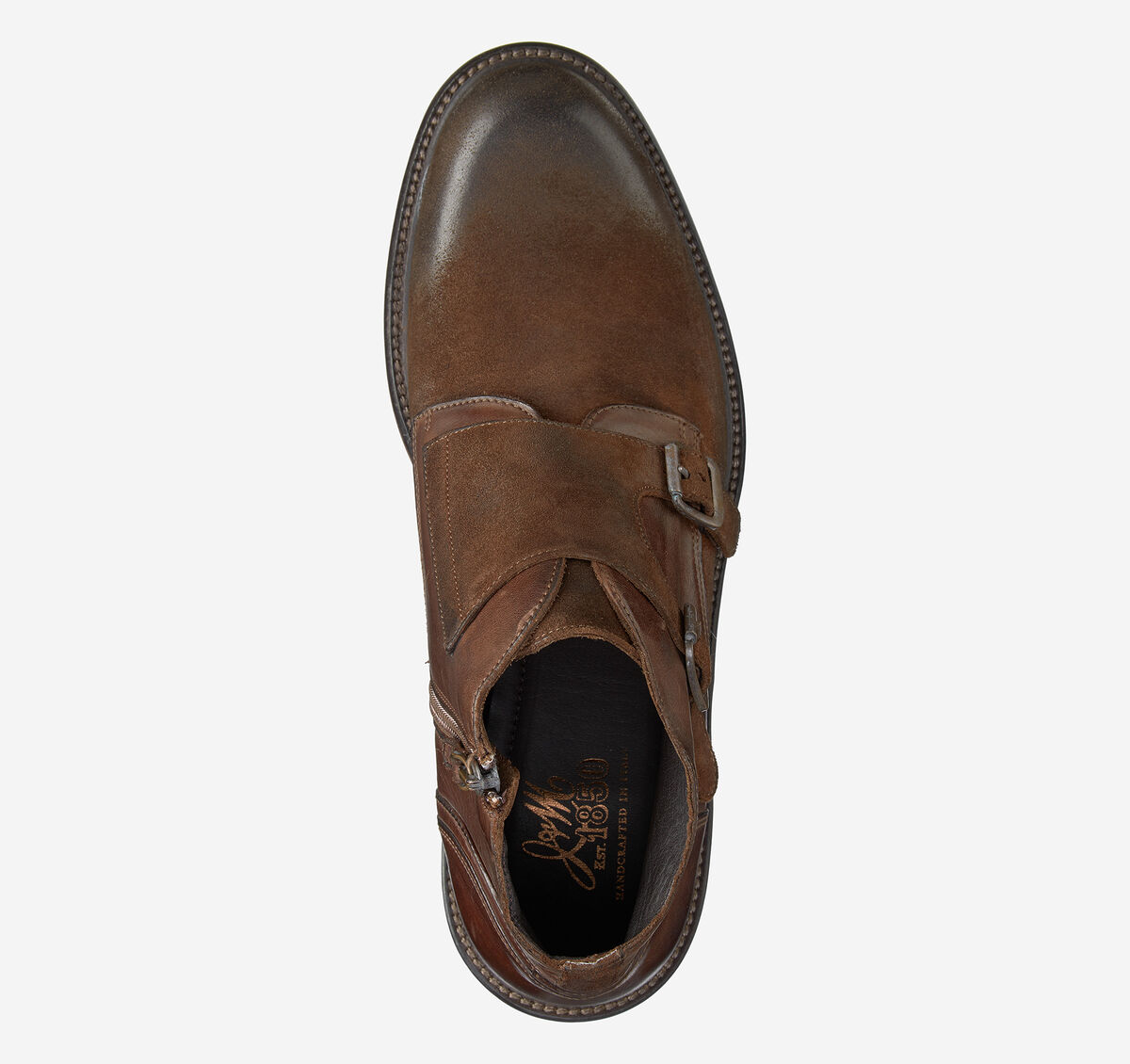 Lofting Double-Buckle Monk Strap Chukka image number null