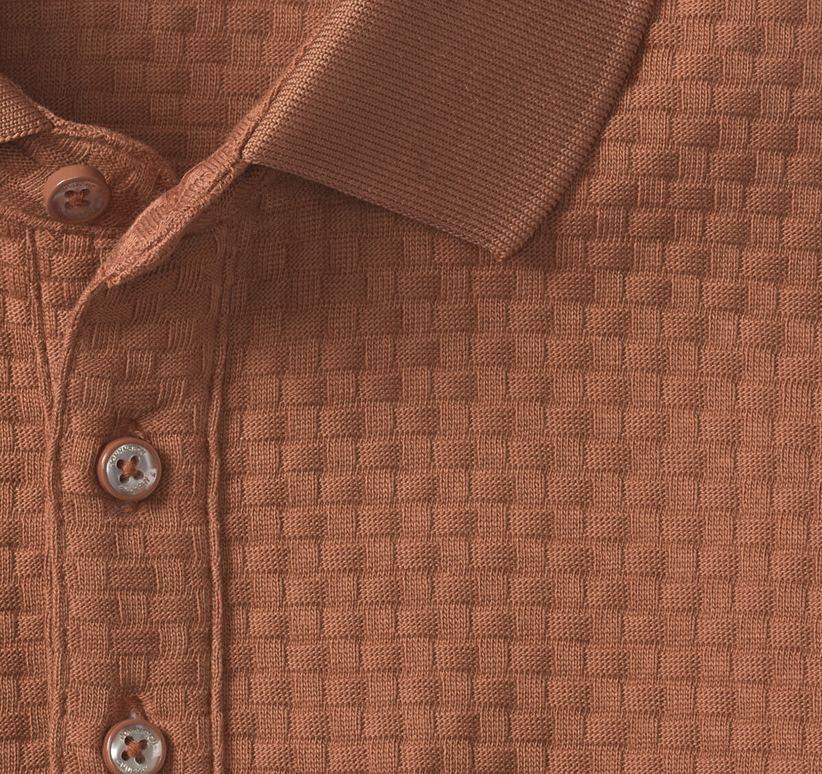 Tilson Textured-Weave Polo image number null