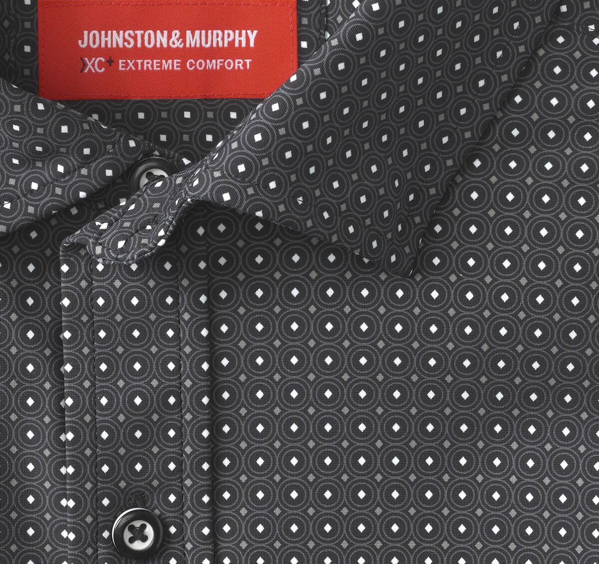 XC+&trade; Motion Long-Sleeve Print Knit Shirt image number null