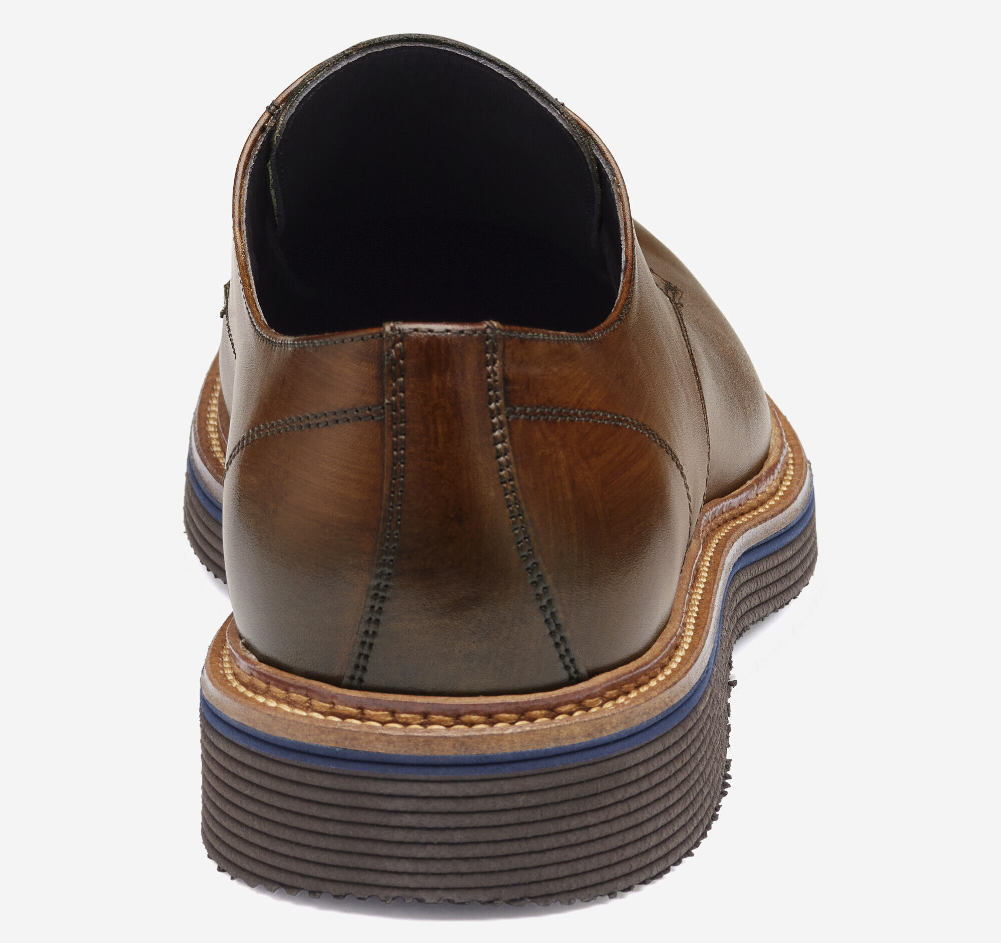 Men's Jenson Plain Toe in Brown European Calfskin | Johnston & Murphy