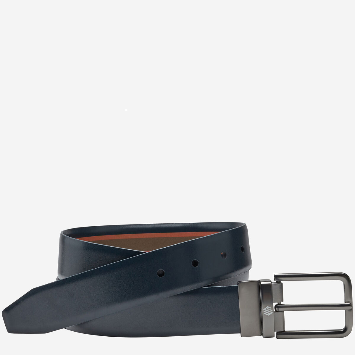 Reversible Printed Leather Belt image number null