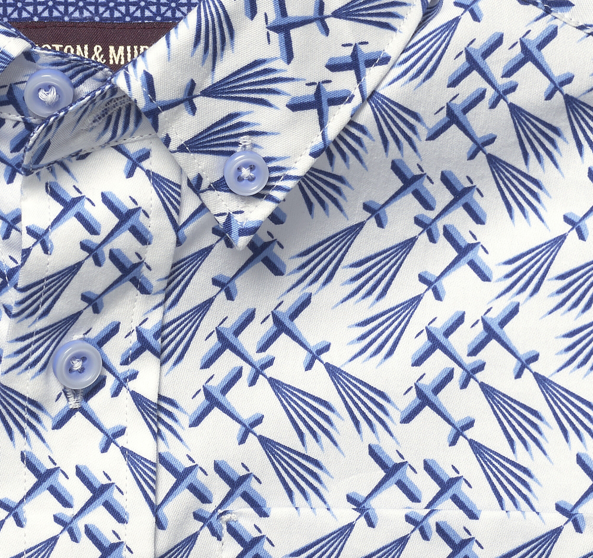 Boys Long-Sleeve Printed Shirt | Johnston & Murphy