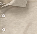 Herringbone Long-Sleeve Polo image number null