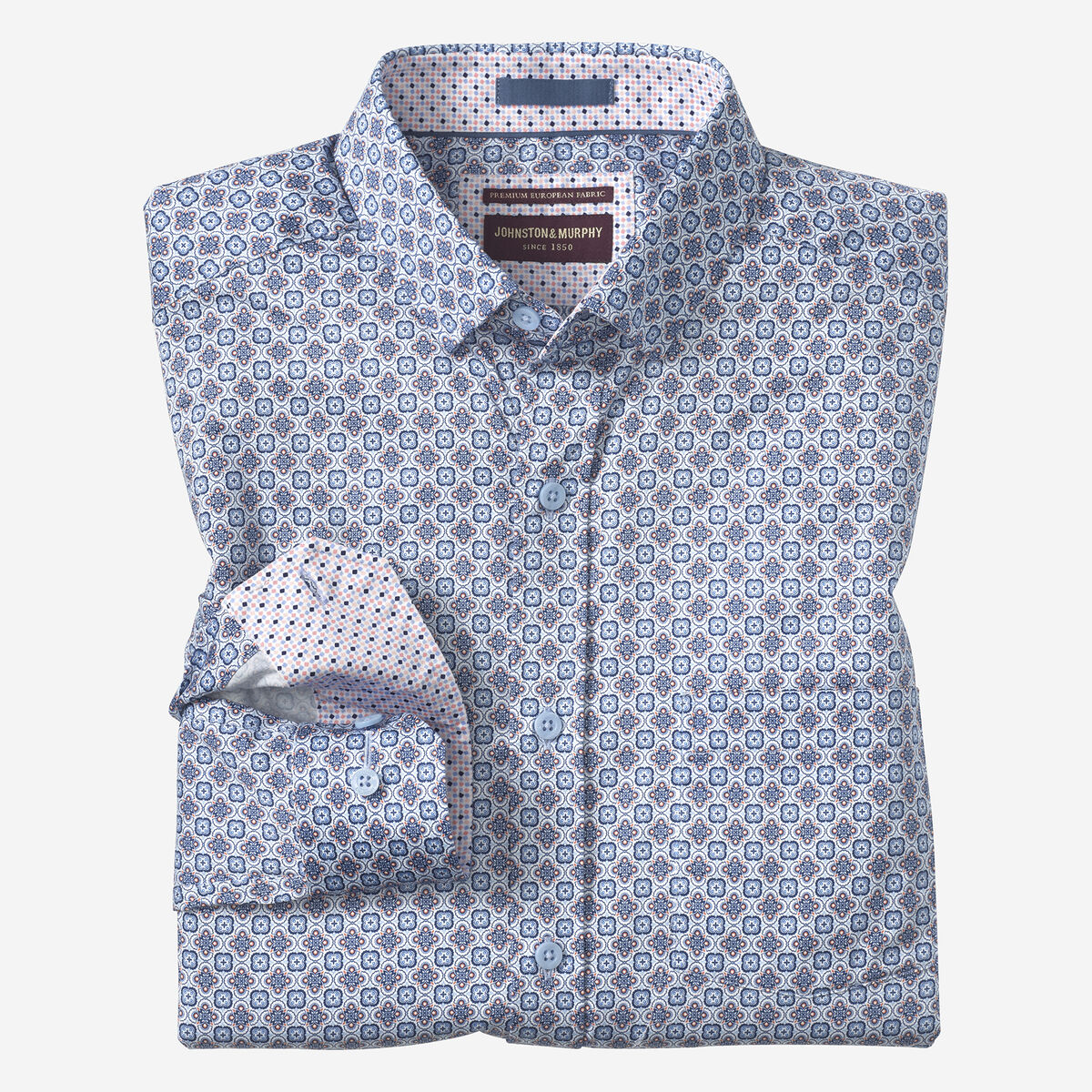 Logan Printed Long-Sleeve Shirt image number null