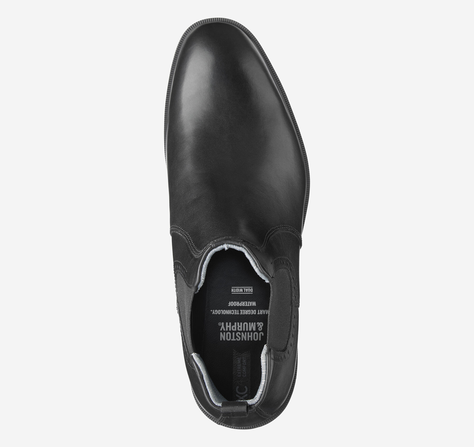 Men's XC4® Maddox Chelsea Boot in Black Full Grain | Johnston & Murphy