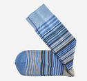Striped Dress Socks image number null
