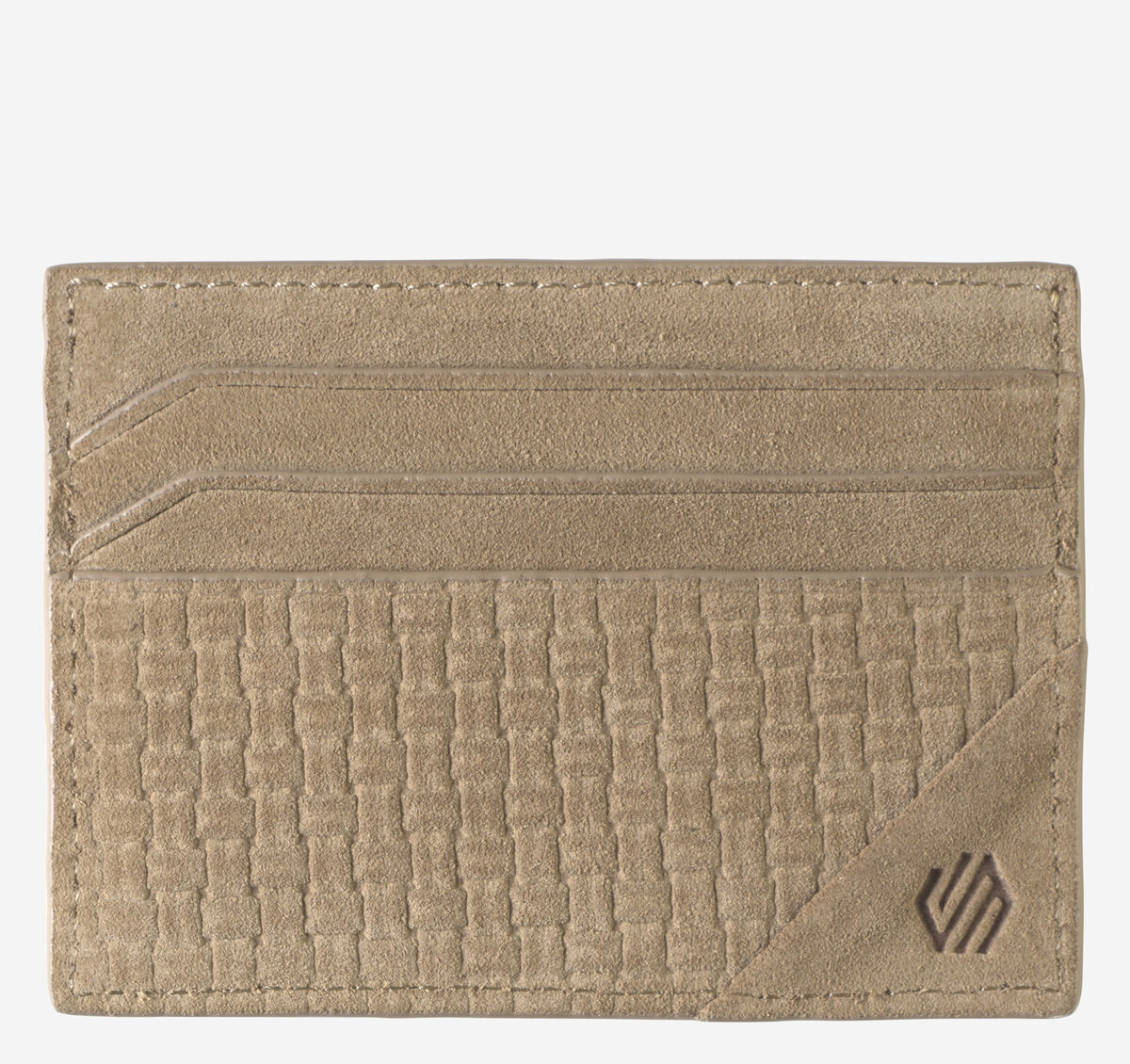Suede Basketweave Weekender Wallet image number null