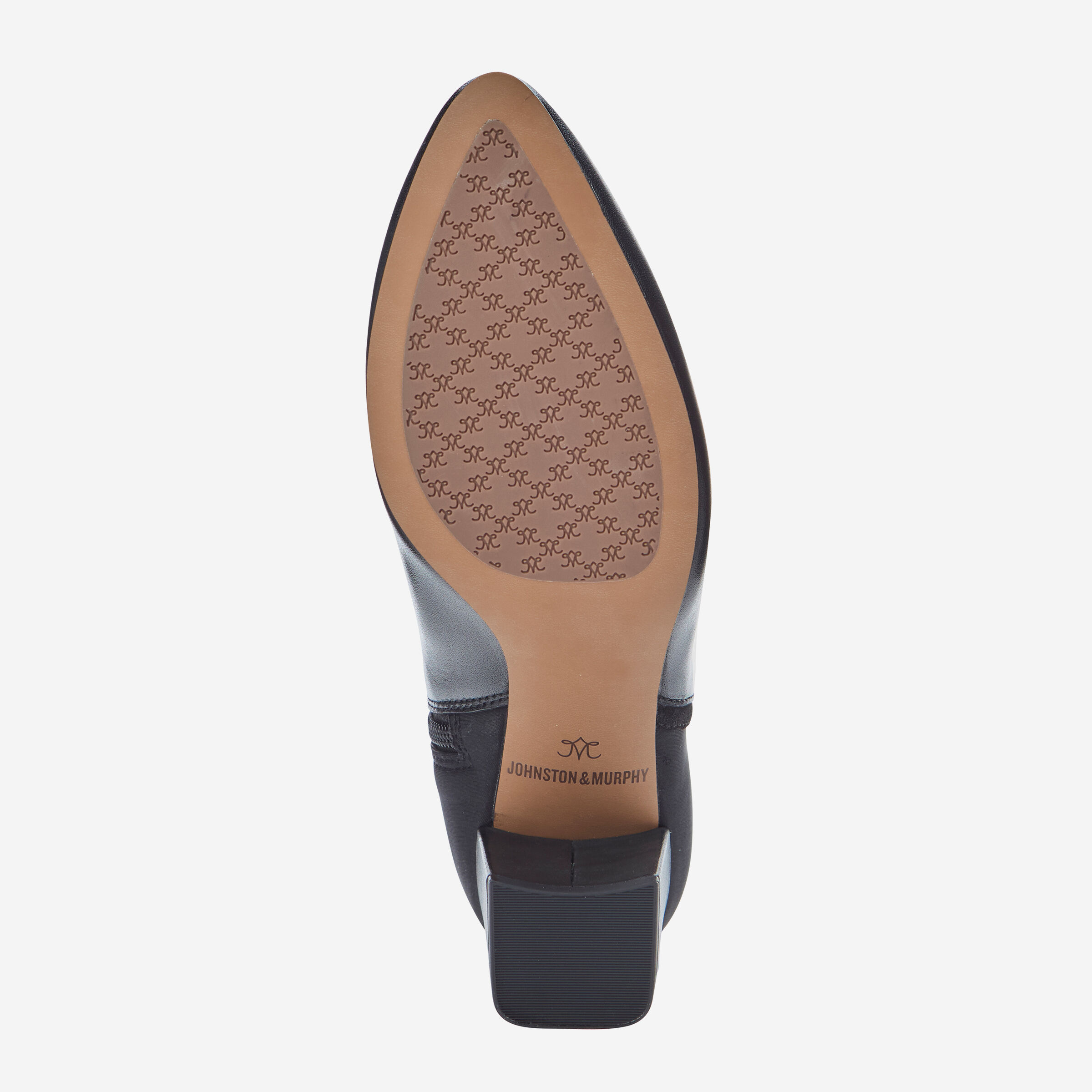 (取寄) ジョンストン&マーフィー レディース ヴィッキー トール ブーツ Johnston & Murphy women Vicki Tall Boots Black Women's Vicki Tall Boot in Black Calfskin/Spandex | Johnston & Murphy