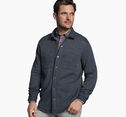 Quilted Snap-Front Knit image number null