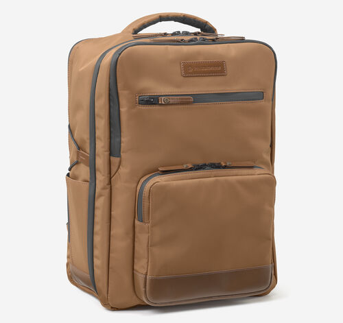 Hudson Waterproof Travel Backpack - Cognac