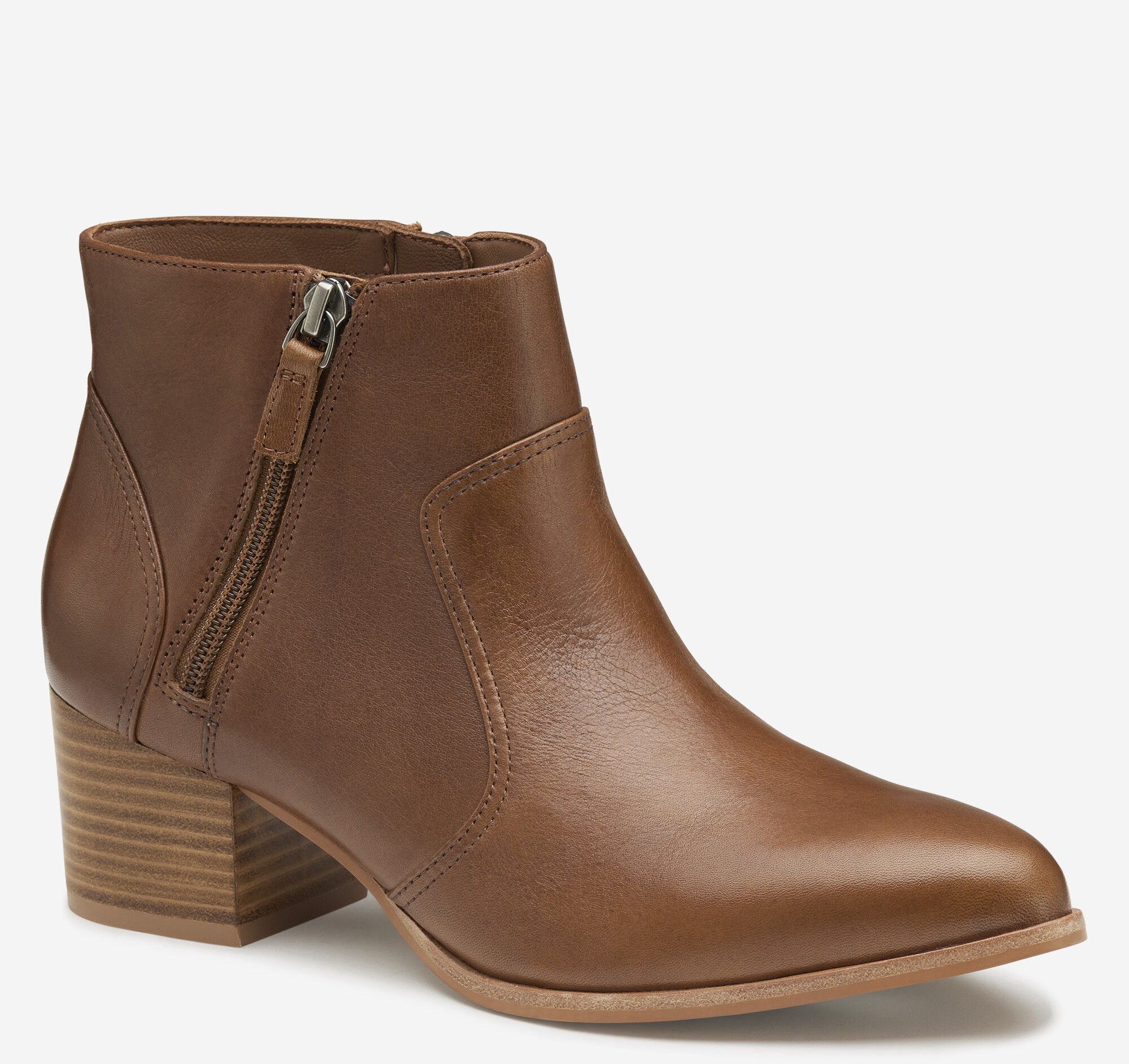 Trista Double Zip Bootie