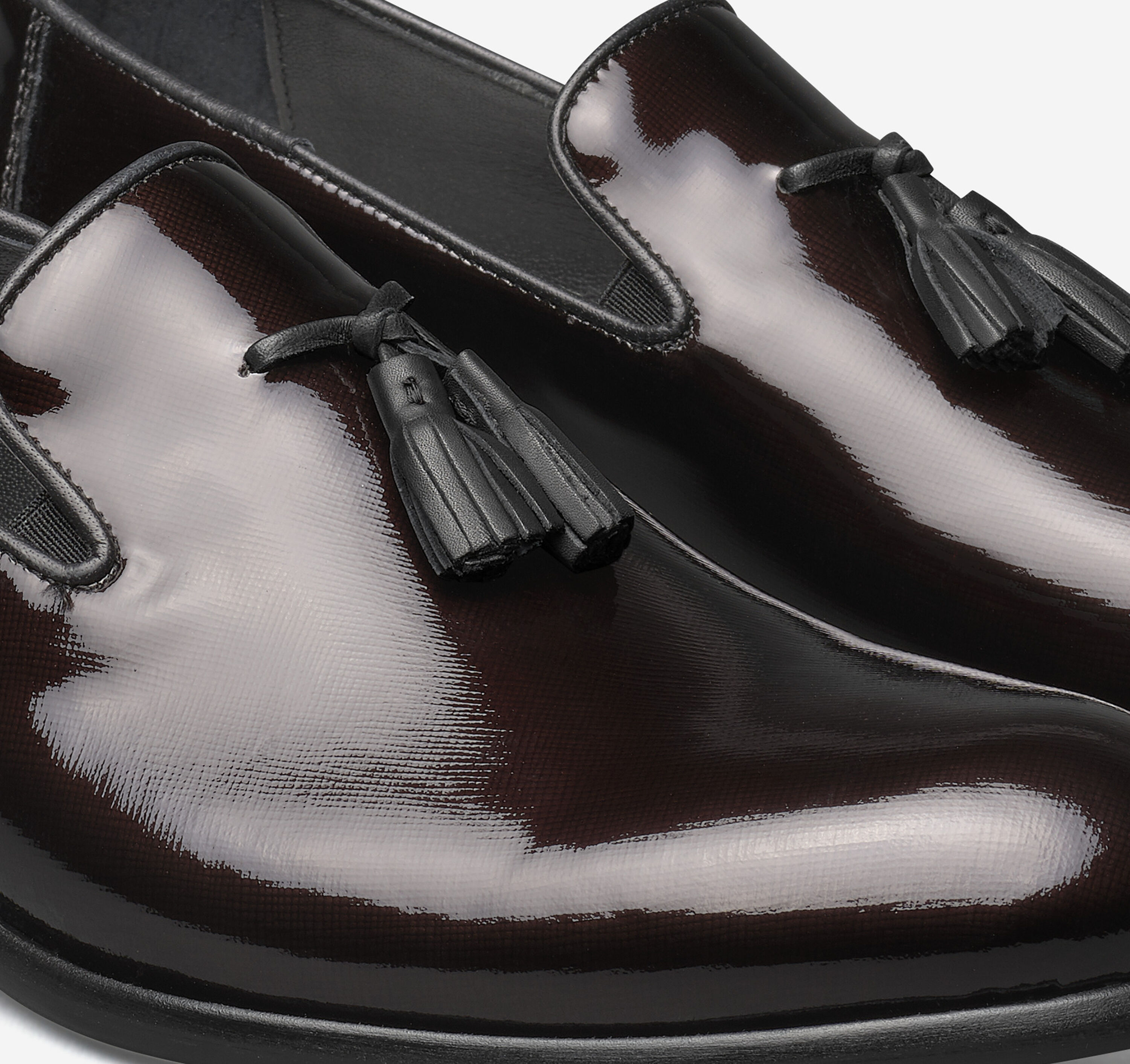 Johnston & Murphy Passport Loafers Shoes Mens 10 Brown Tassels Leather Slip On Men main image 2
