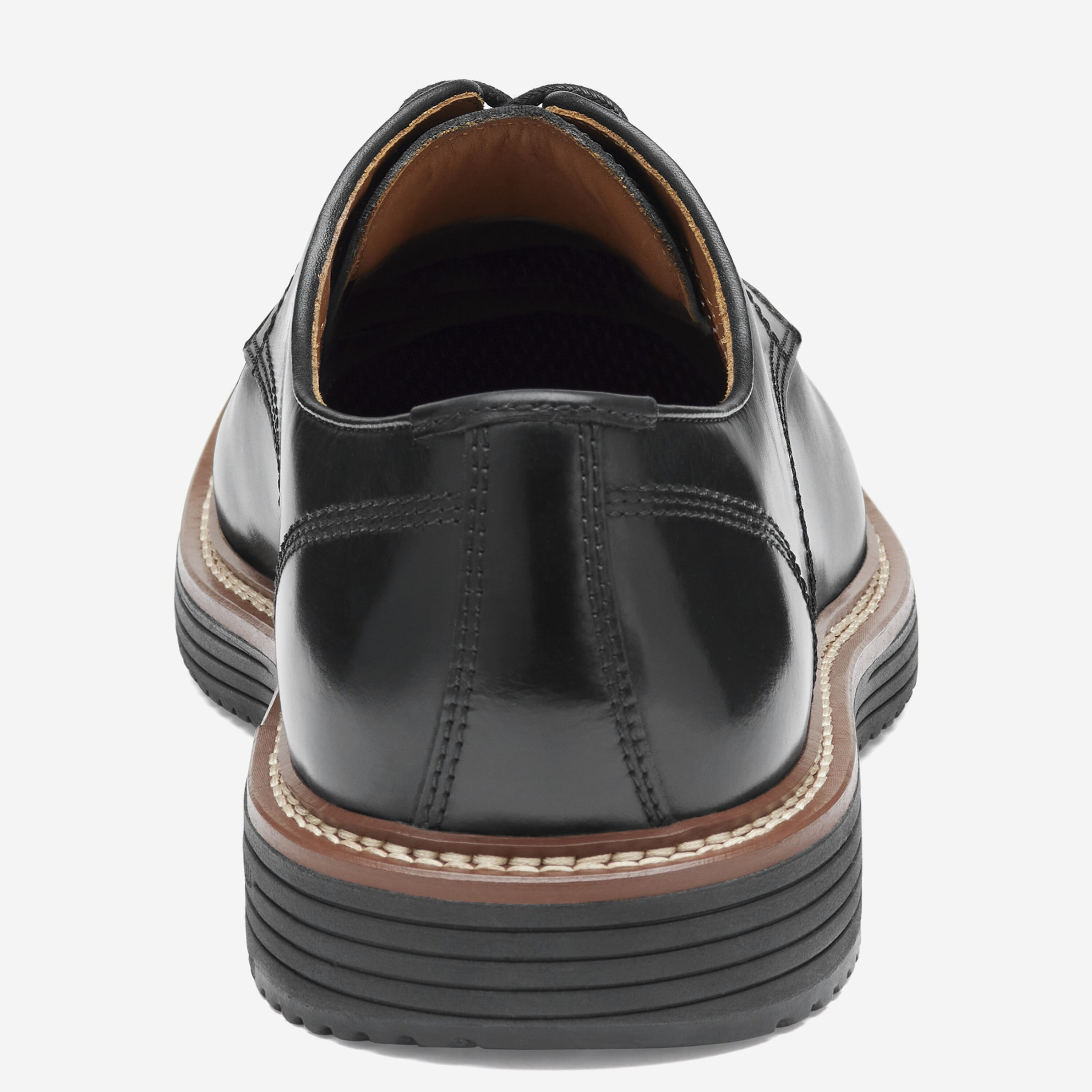 Johnston & Murphy Limited Black Leather Brogue Cap-Toe Dress Shoes Men 8.5 EEE Amazon.com | Johnston & Murphy Men main image 2