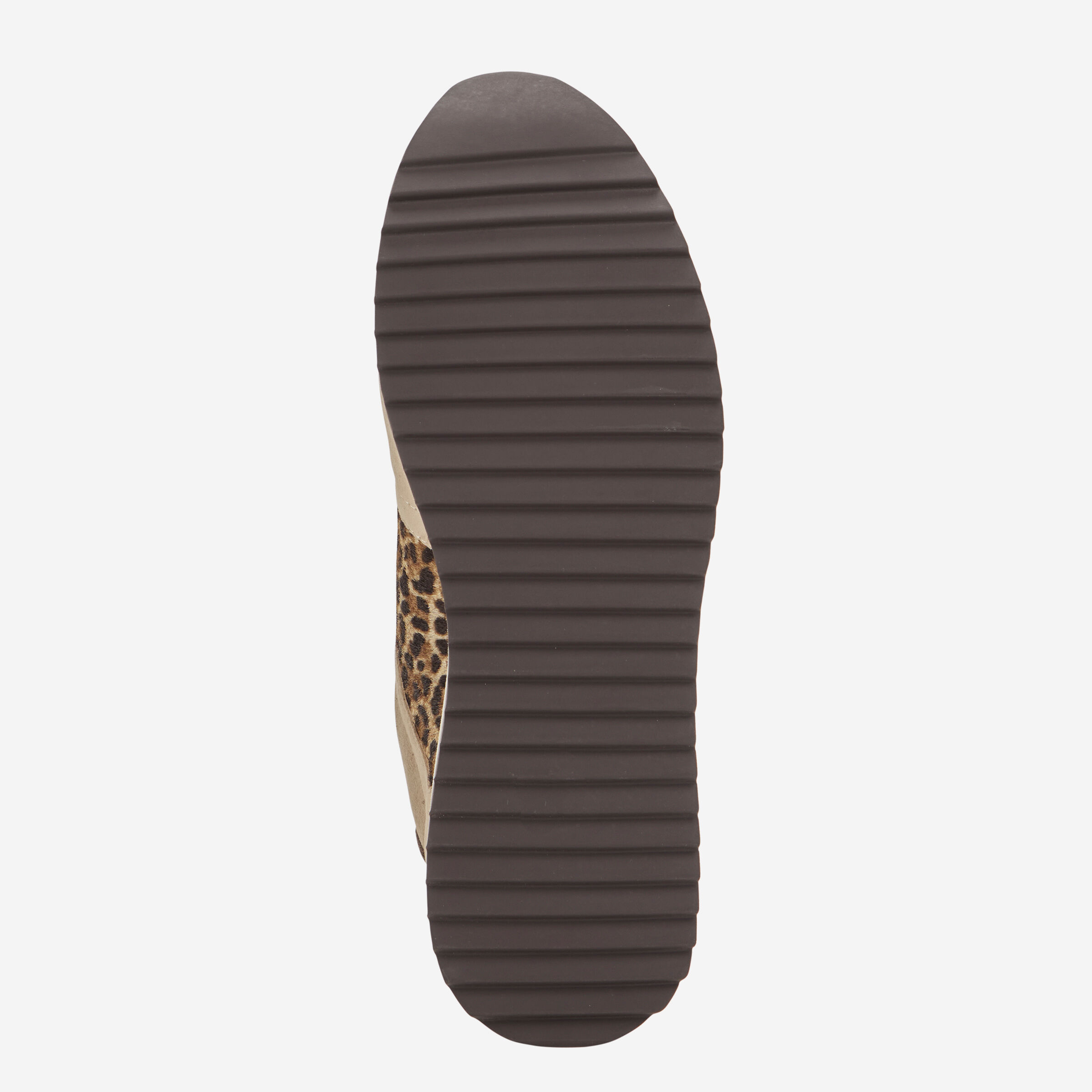 Women's Gracie Colorblock Lace-Up in Sand Kid Suede/Leopard