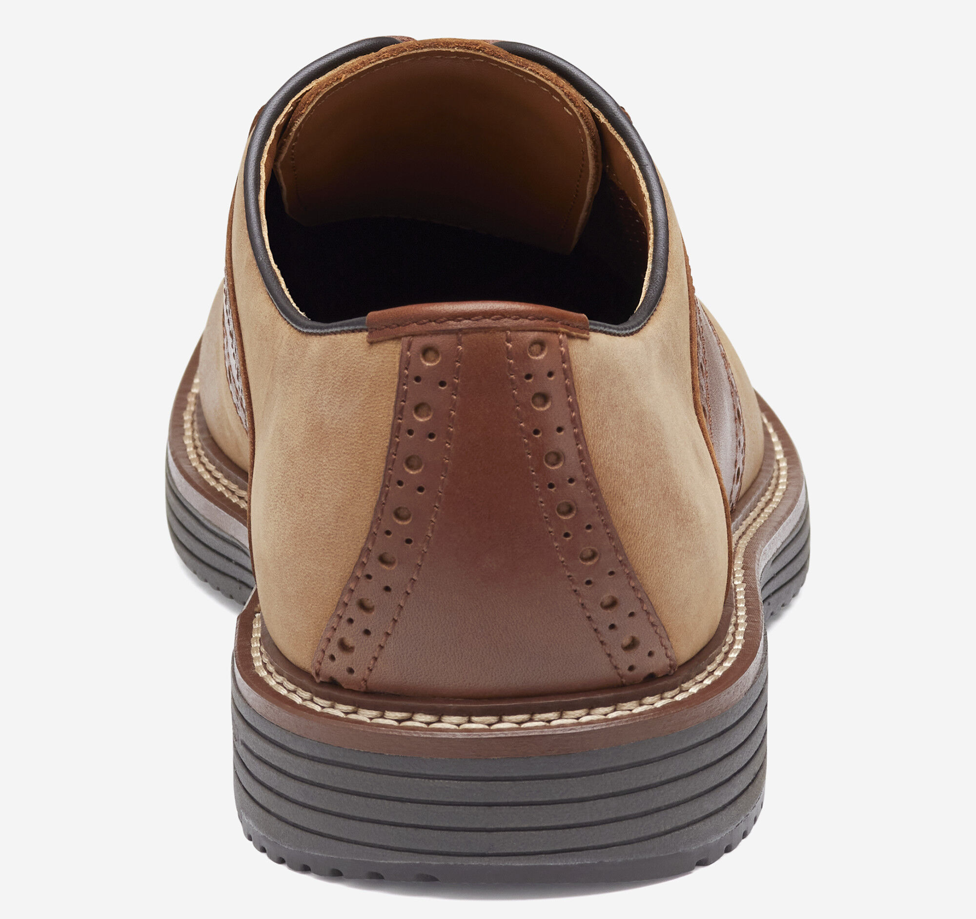 Men's Upton Saddle in Tan Oiled/Tan Full Grain Leather | Johnston