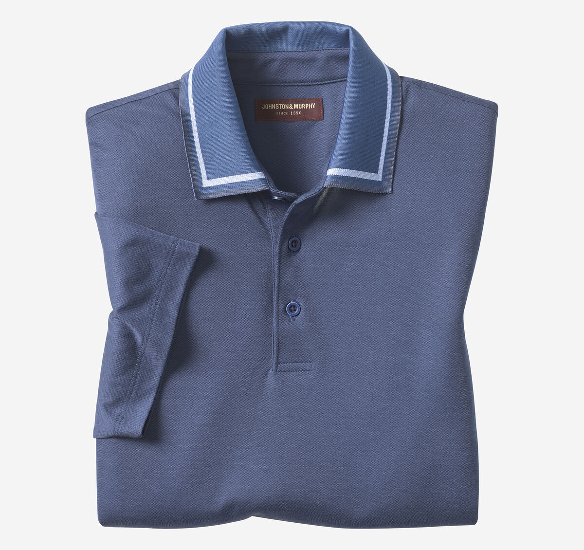 Tipped-Collar Polo image number null
