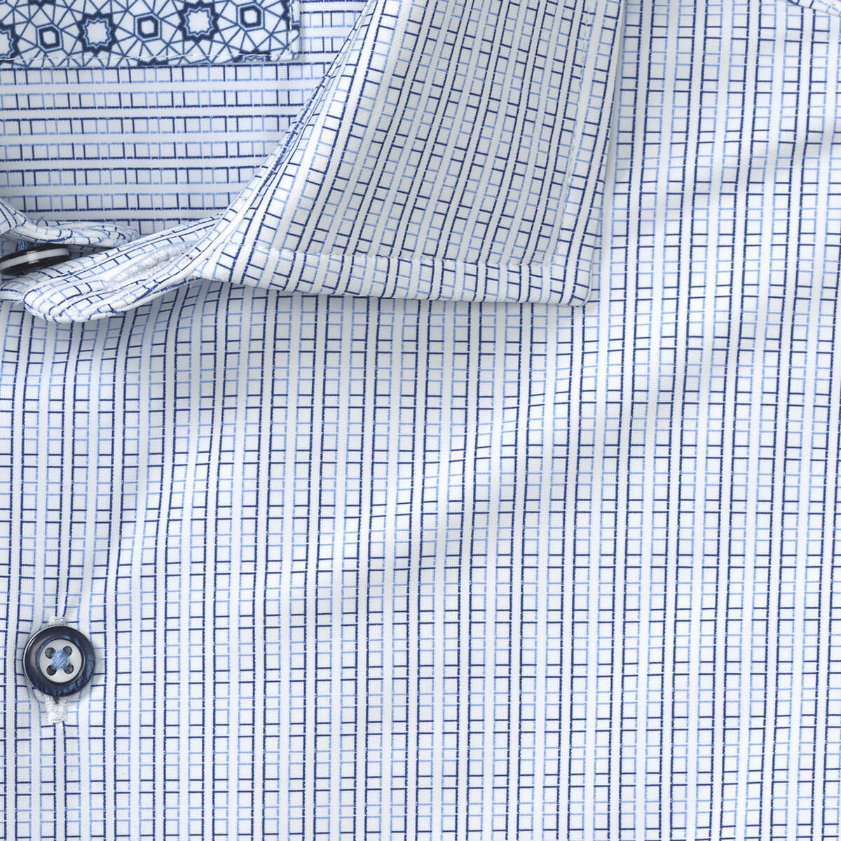 XC+&trade; Motion Long-Sleeve Dress Knit Shirt image number null