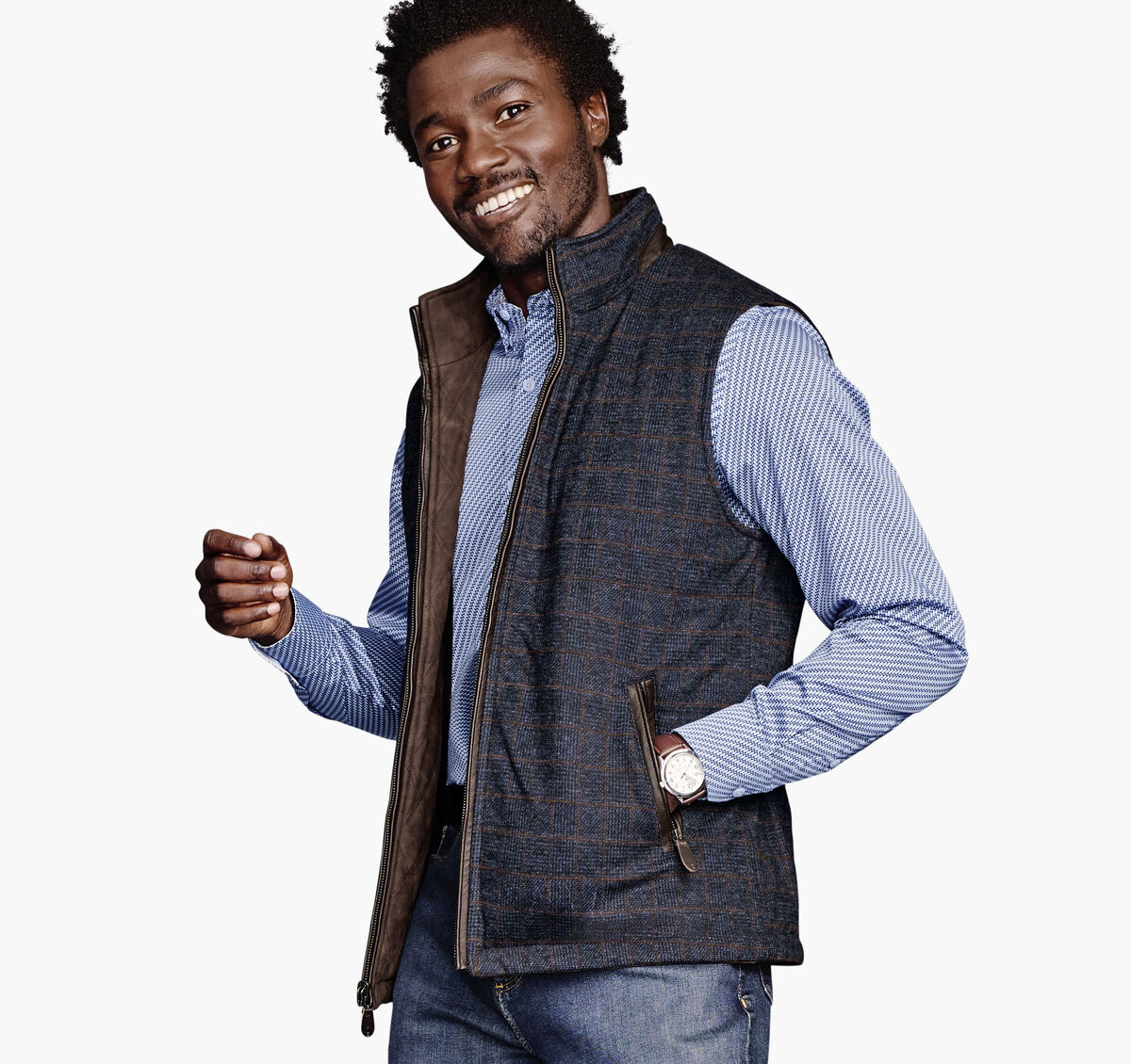 Upton Reversible Vest image number null