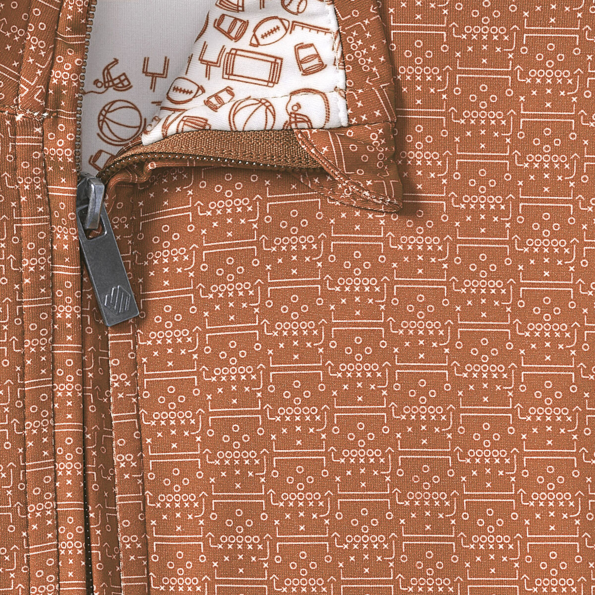 Game Day XC4® Plays Print Quarter-Zip image number null