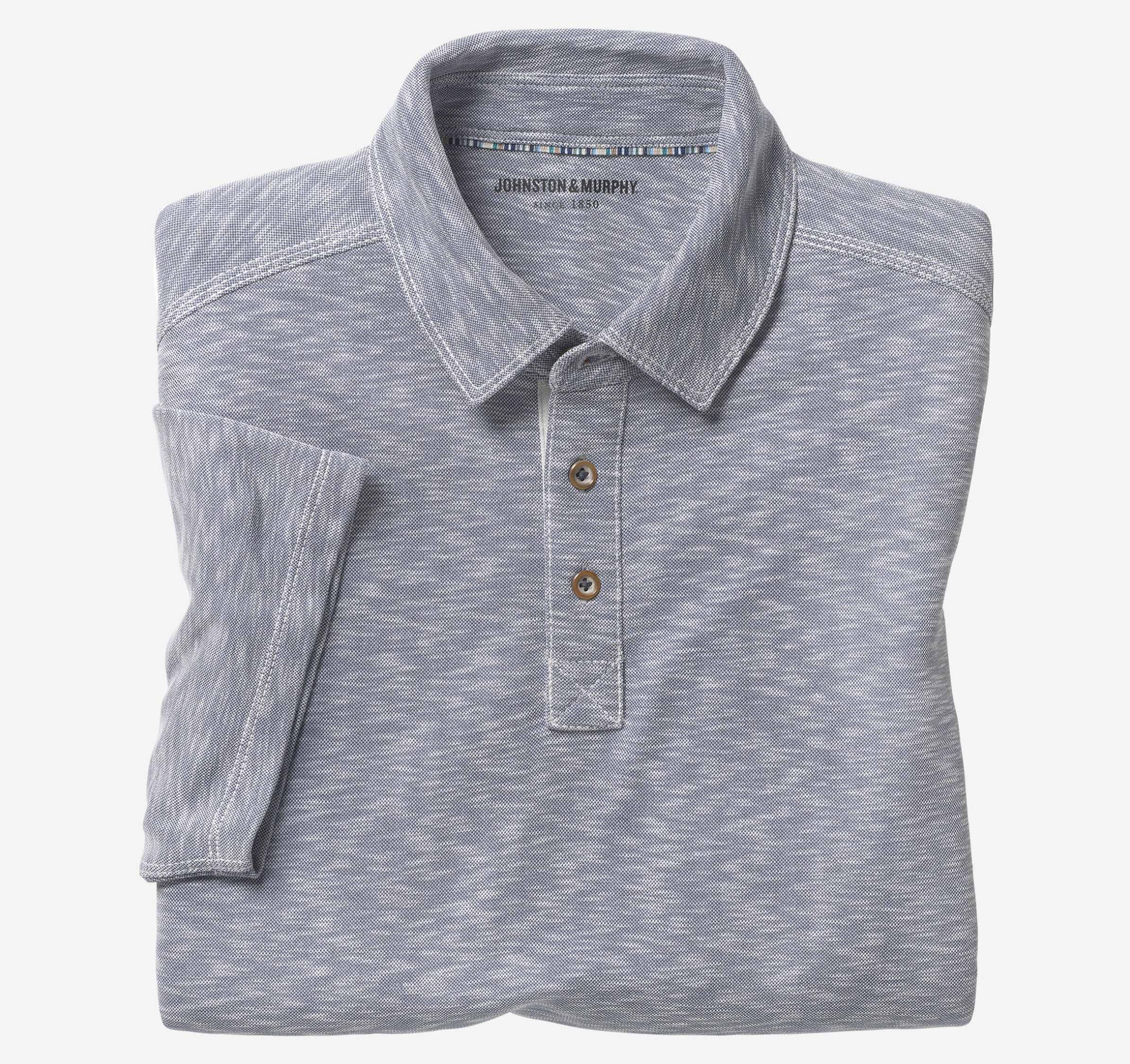 Vintage Slub Polo Johnston & Murphy