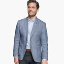 Washed Linen-Blend Blazer image number null