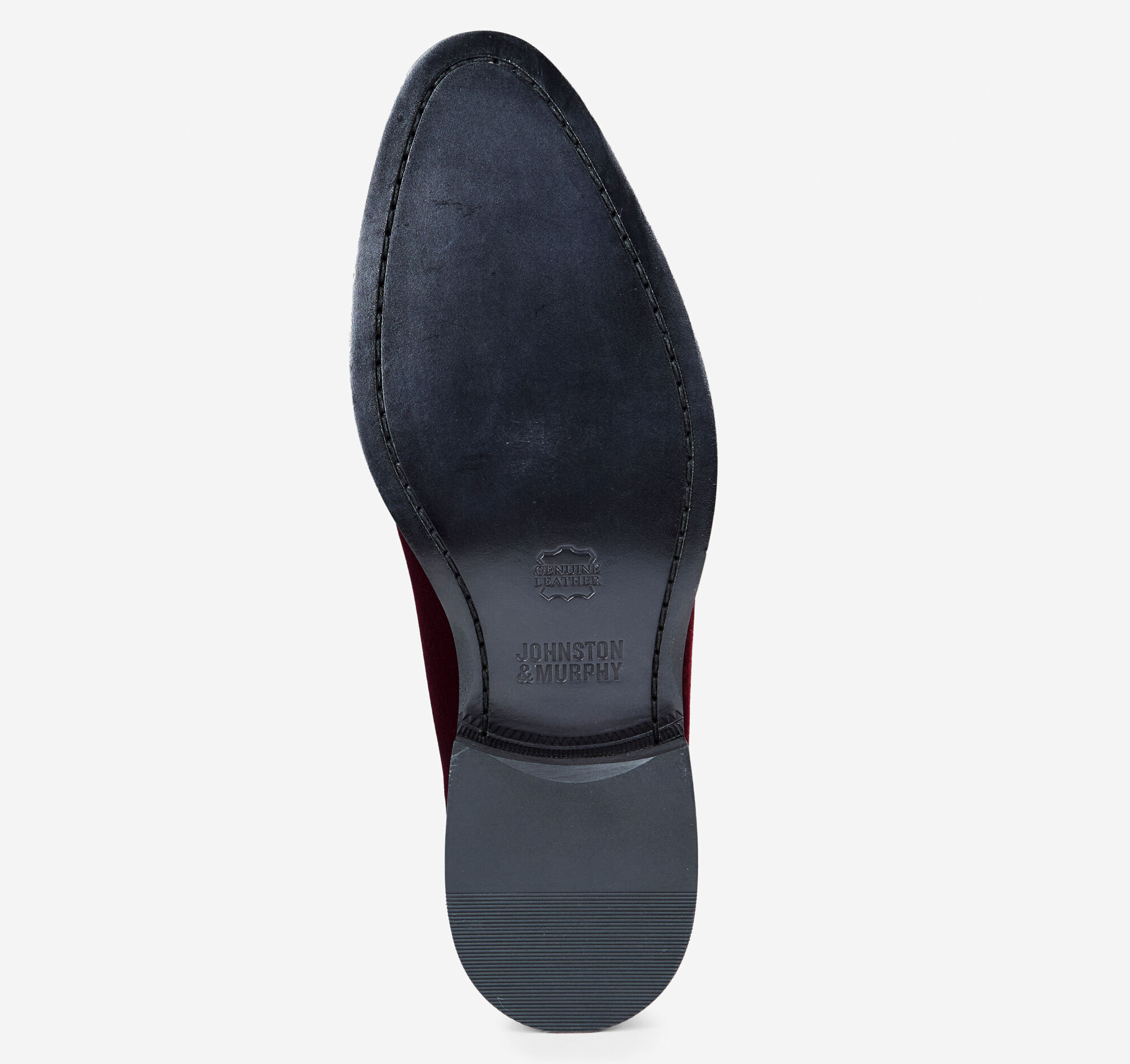 Men's Gavney Slip-On Loafer in Burgundy Velvet | Johnston & Murphy