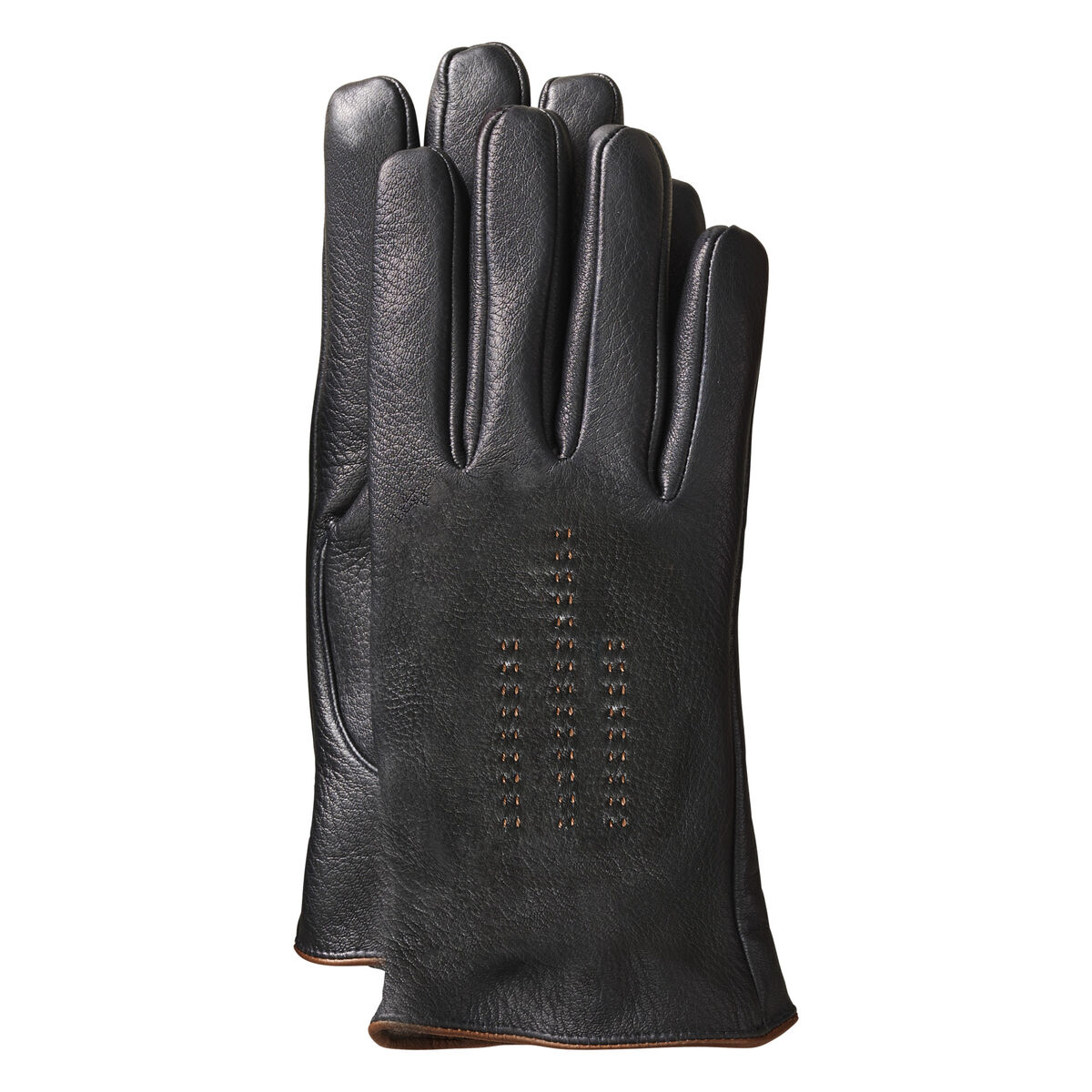 Contrast-Stitch Smart Gloves image number null