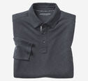 Vintage Slub Long-Sleeve Polo image number null