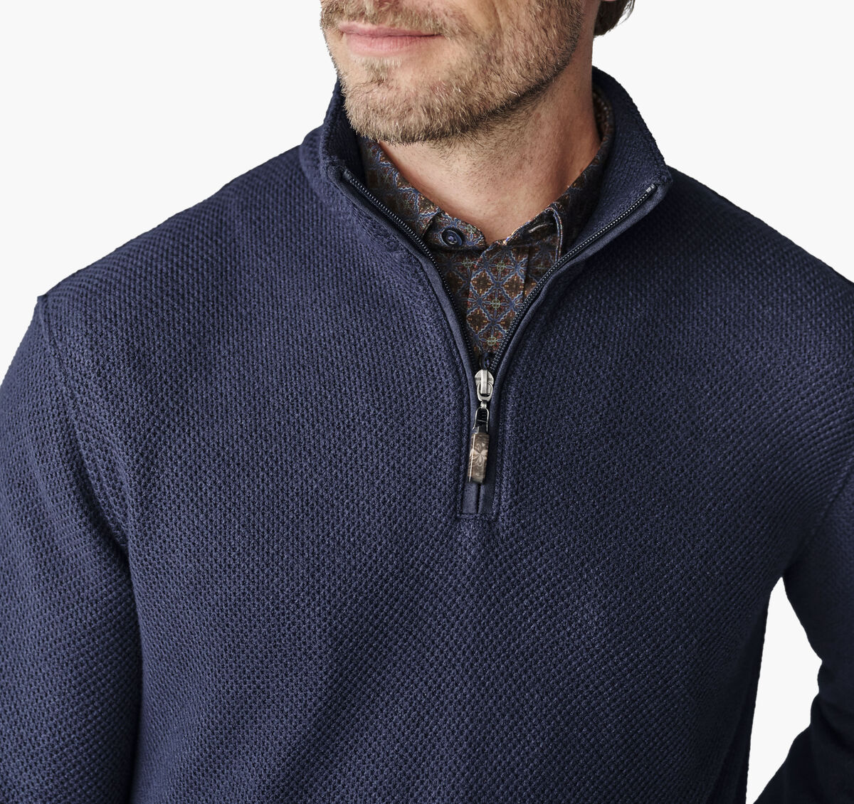 Dalton M&eacute;lange Quarter-Zip image number null