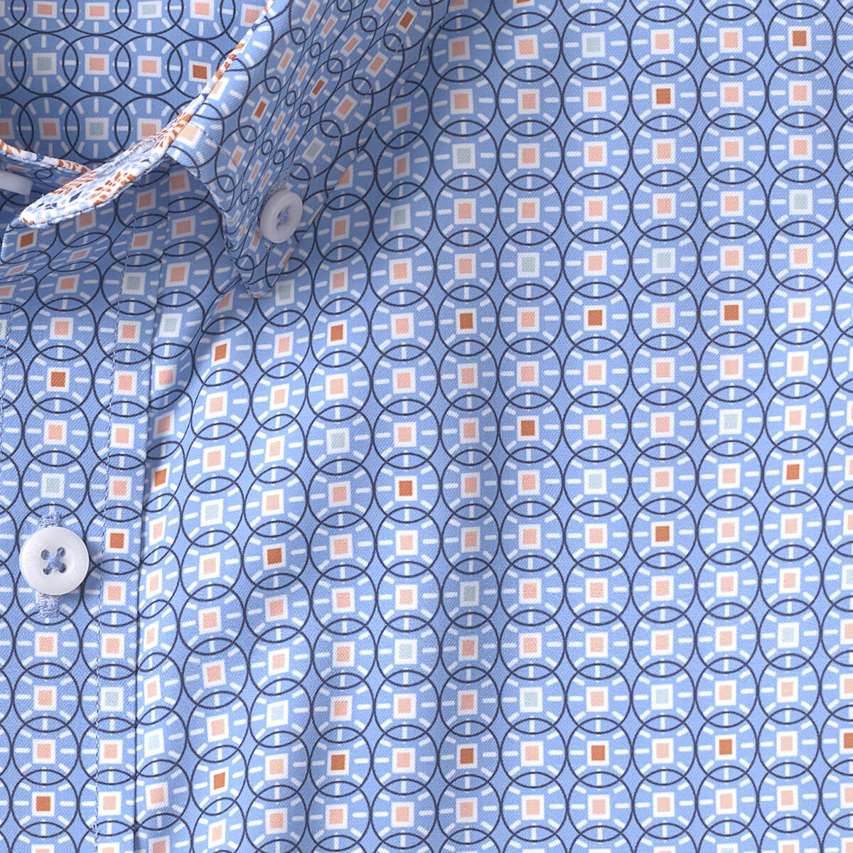 XC4&reg; Short-Sleeve Stretch Woven Shirt image number null