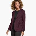 XC Flex® Shawl-Collar Blazer with Hood image number null