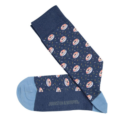Novelty Socks - Denim Donuts