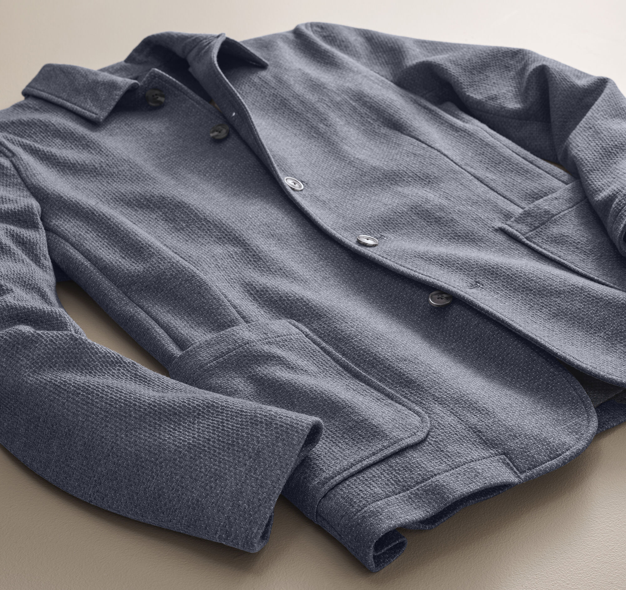 XC Flex® Knit Full-Button Blazer