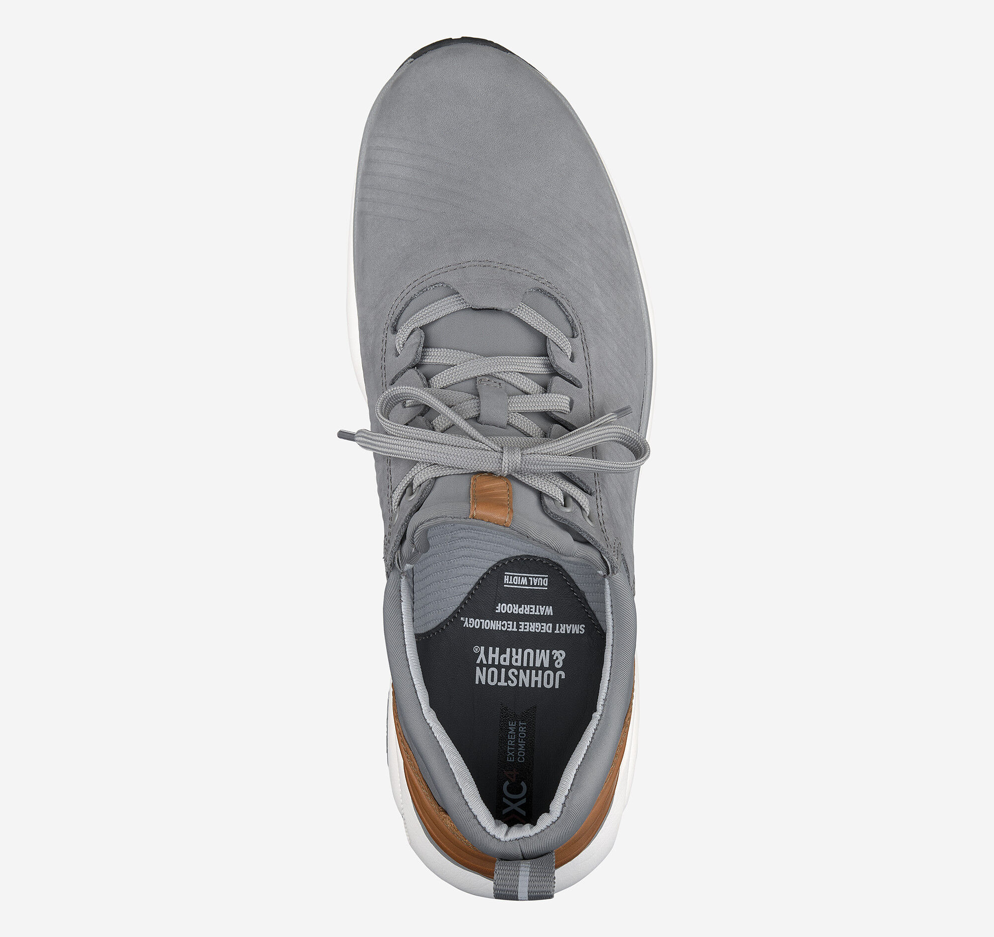 Men's XC4® TR1-Luxe Hybrid in Light Gray Nubuck | Johnston & Murphy